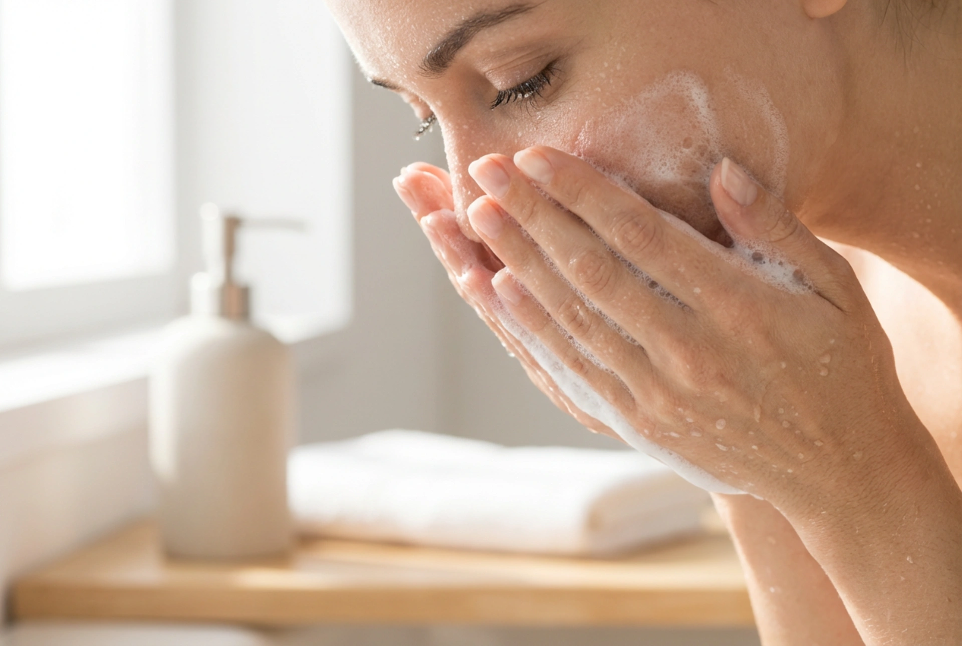 Reinigingsschuim voor make-up: milde reiniging zonder uitdroging