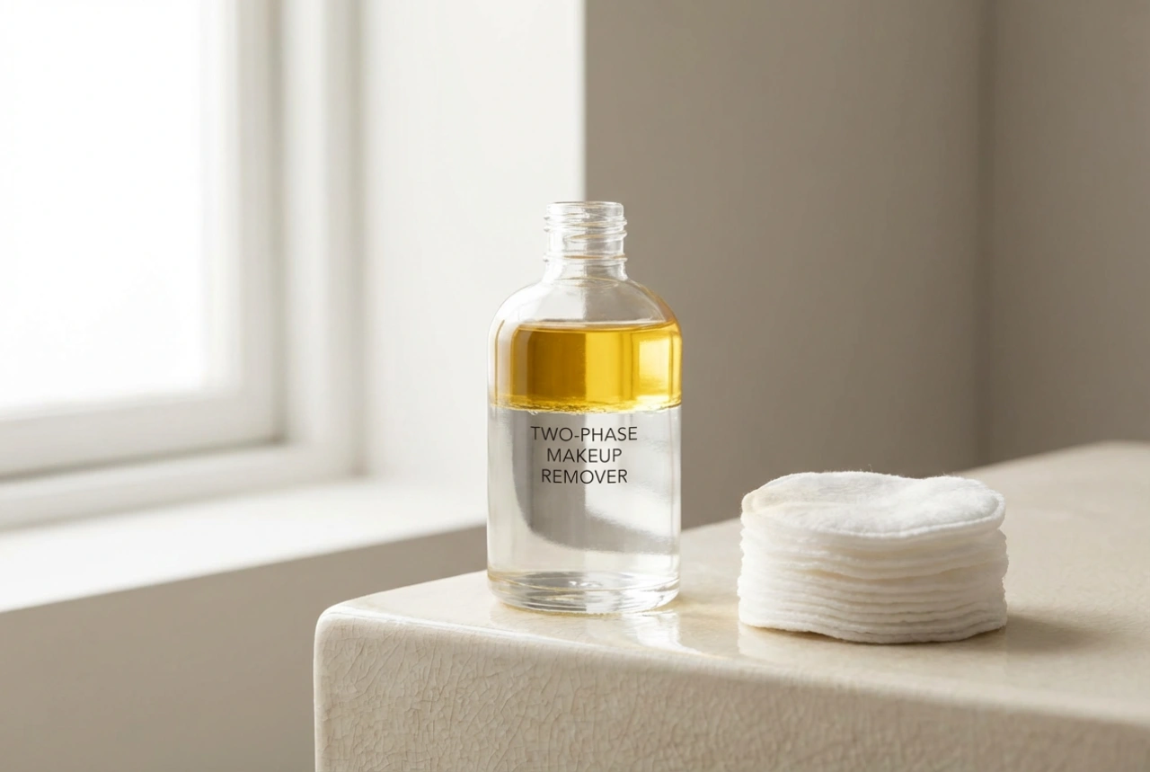 Tweefasen make-up remover: voor wie, hoe te gebruiken en veelgemaakte fouten