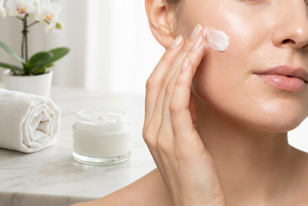 Een goede hydraterende gezichtscrème: kenmerken van de ideale basisverzorging en gebruikswijze
