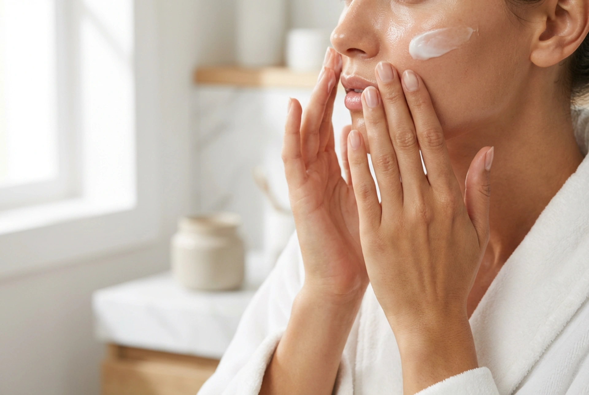 Sterk hydraterende gezichtscrème: formule kiezen en aanbrengtechniek