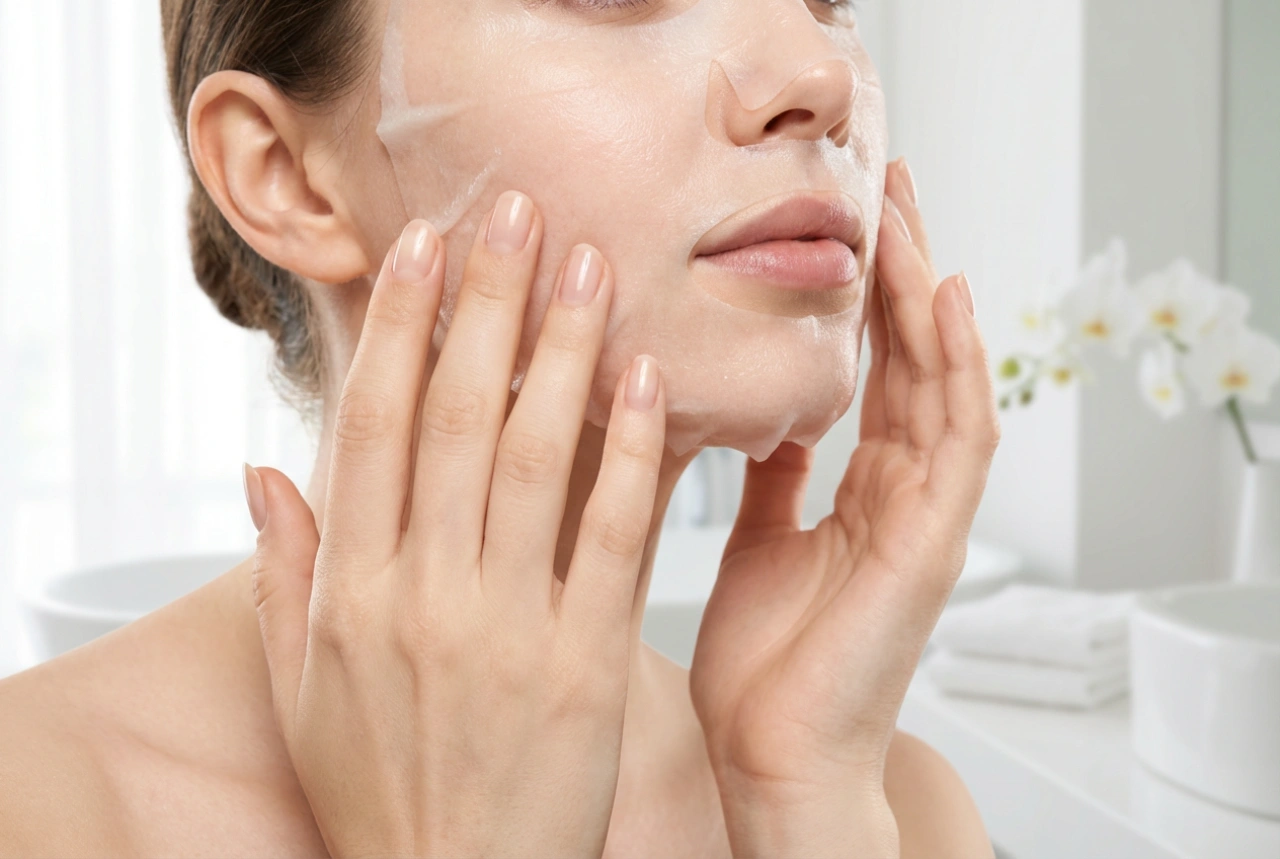 Sheetmasker: hoe pas je het aan en breng je het aan zonder plooien