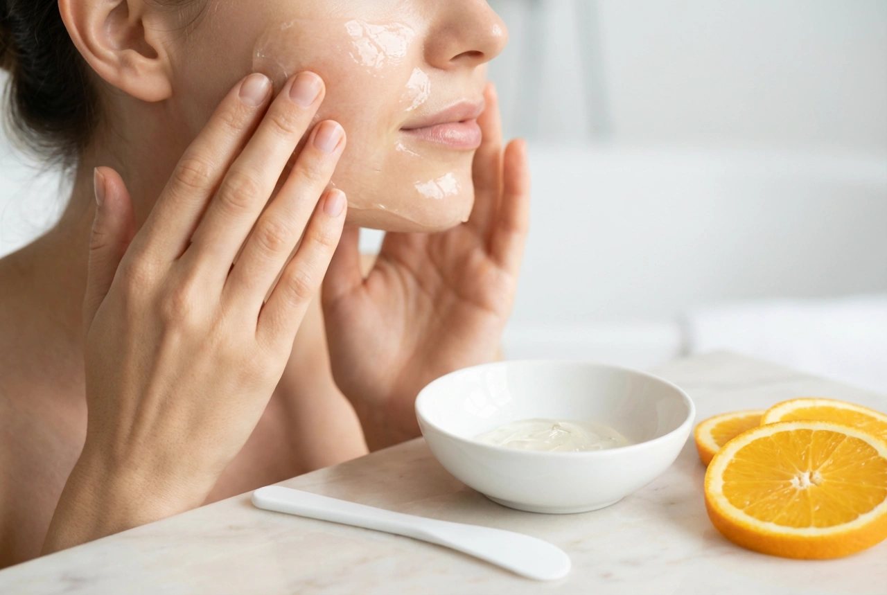 Gezichtsmasker met vitamine C: wanneer te gebruiken en hoe aan te brengen