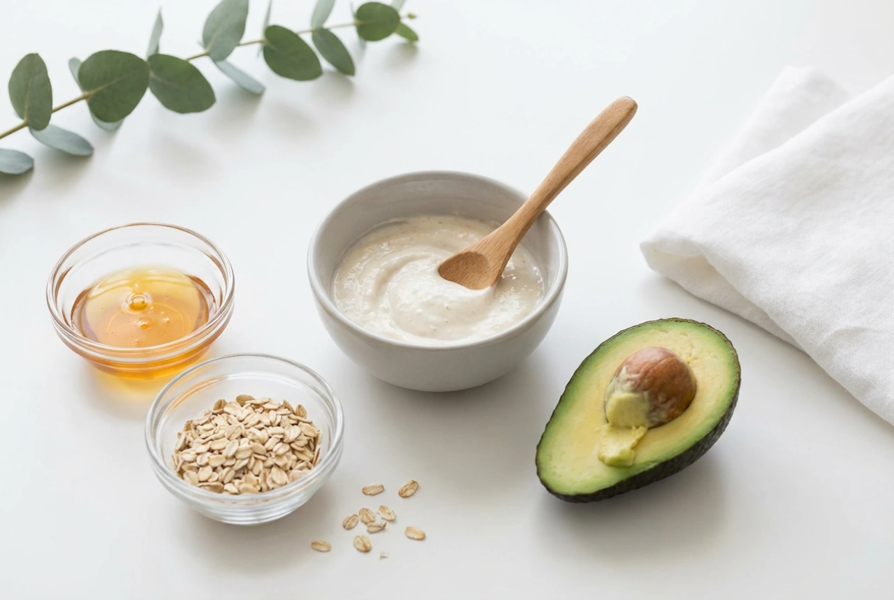 Hydraterend gezichtsmasker voor thuis: eenvoudige recepten en toepassing