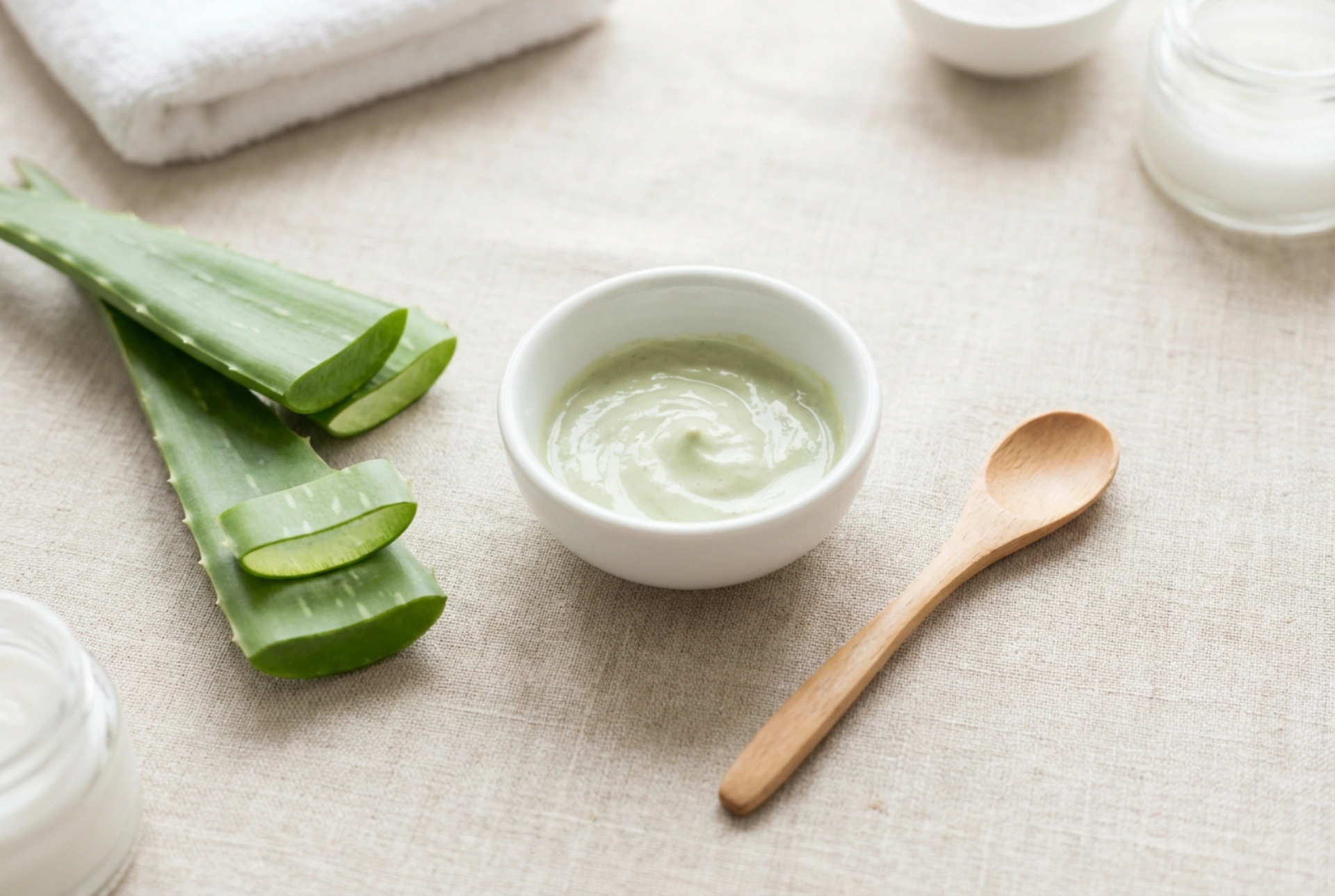 Kalmerend aloë vera masker: hoe je het maakt en veilig gebruikt
