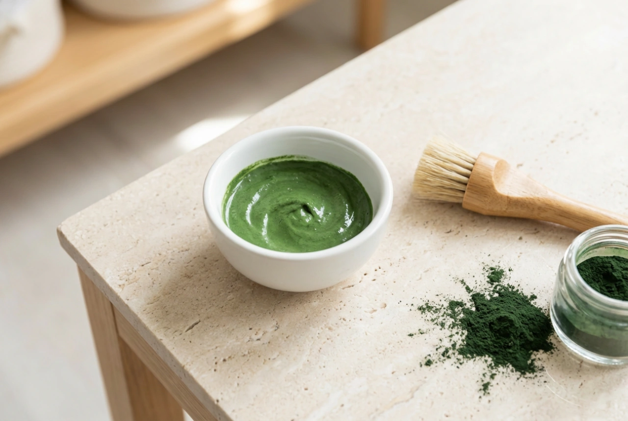 Algen voor het gezicht in de huidverzorging: hoe maak je een masker en hoe breng je het aan