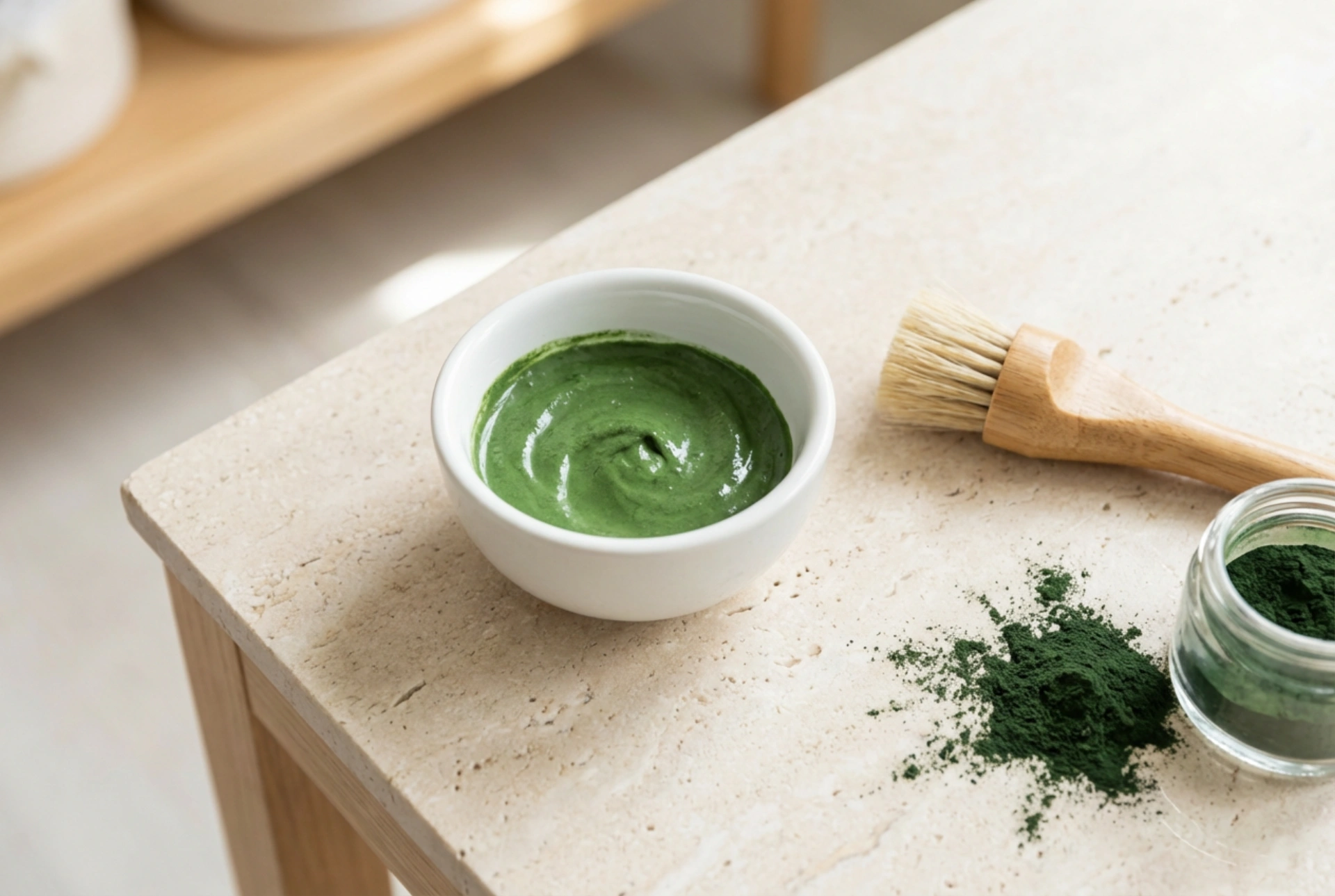 Algen voor het gezicht in de huidverzorging: hoe maak je een masker en hoe breng je het aan