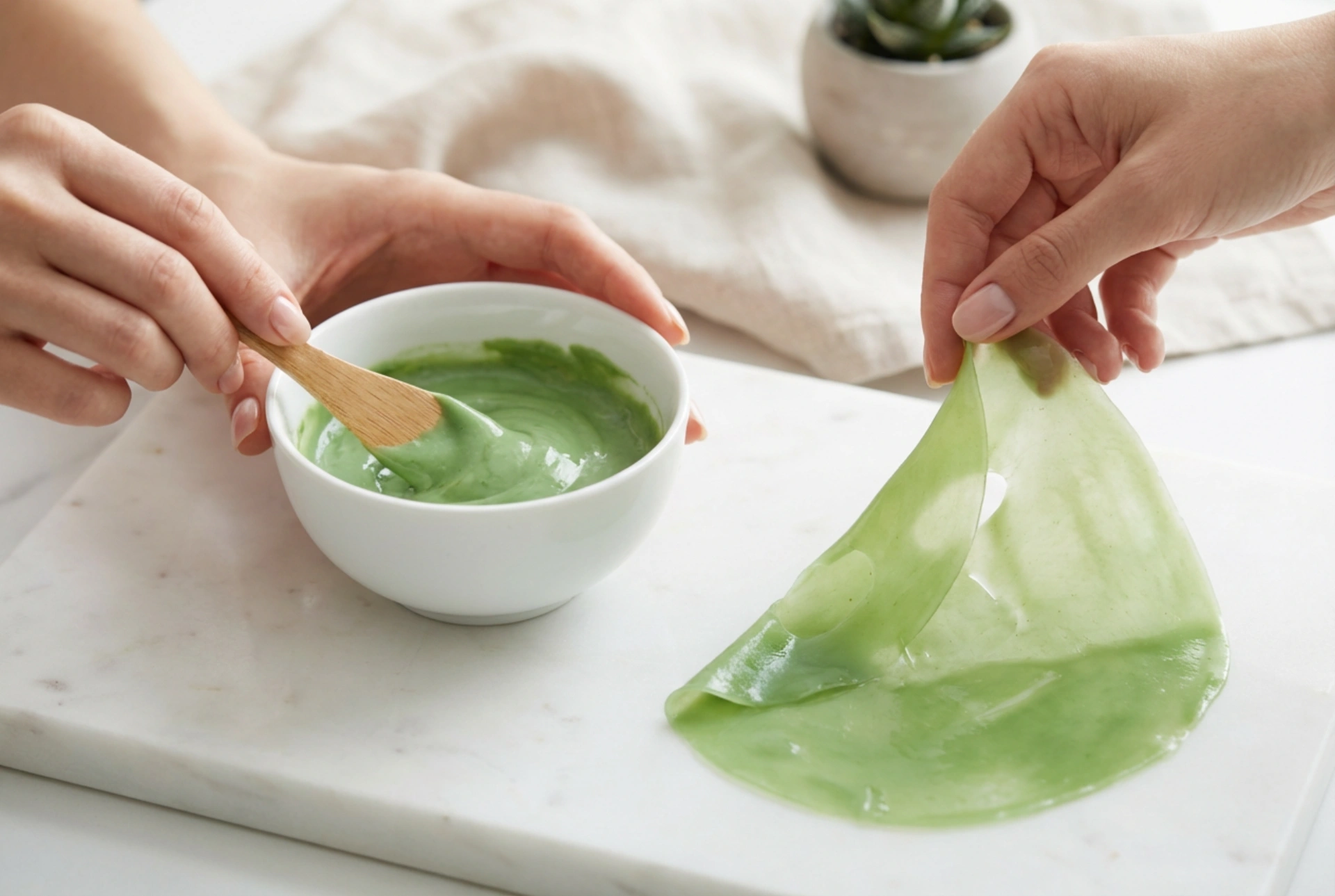 Algenmasker voor het gezicht: hoe te mengen, aan te brengen en in één stuk te verwijderen