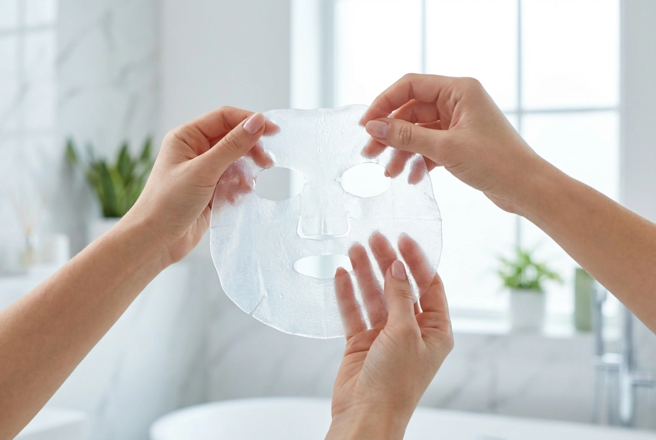 Hydrogel Gezichtsmasker: Huidkoeling, Aanbrengen en Verwijderen