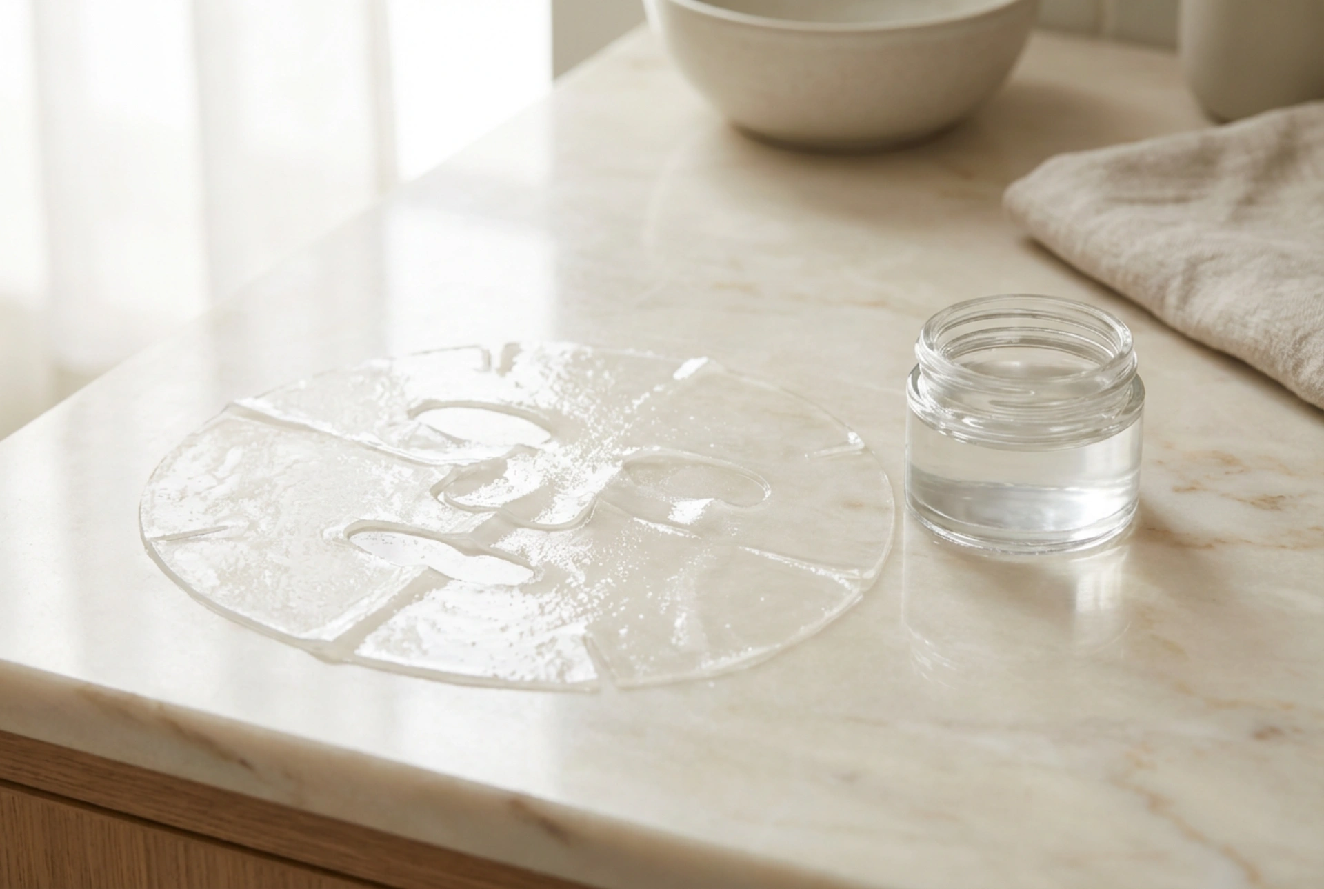 Hydrogelmasker: hoe het werkt, wanneer en hoe het te gebruiken