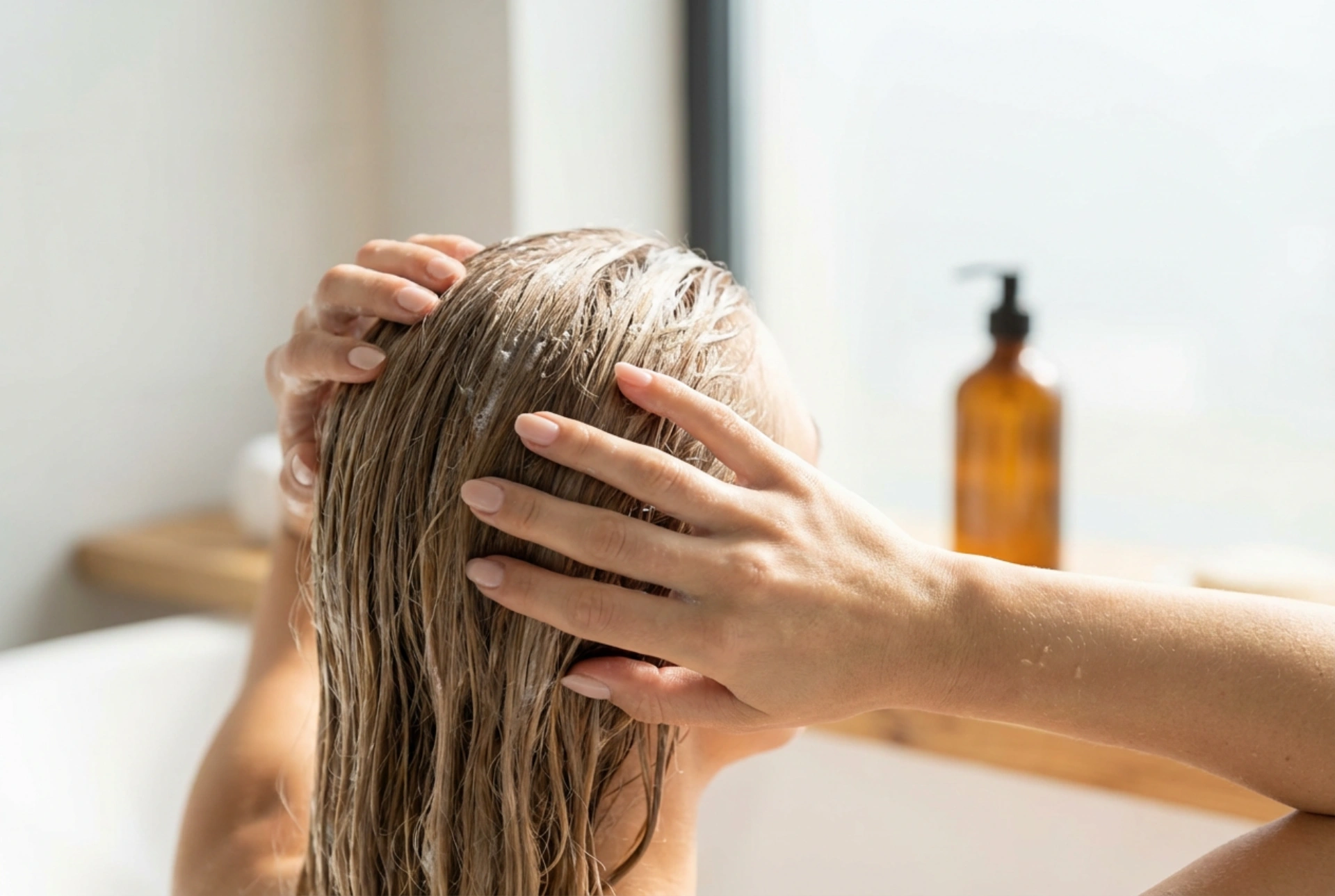 Gids voor haarverzorging: shampoo, hoofdhuidmassage en wasfrequentie bij haar dat de neiging heeft uit te vallen