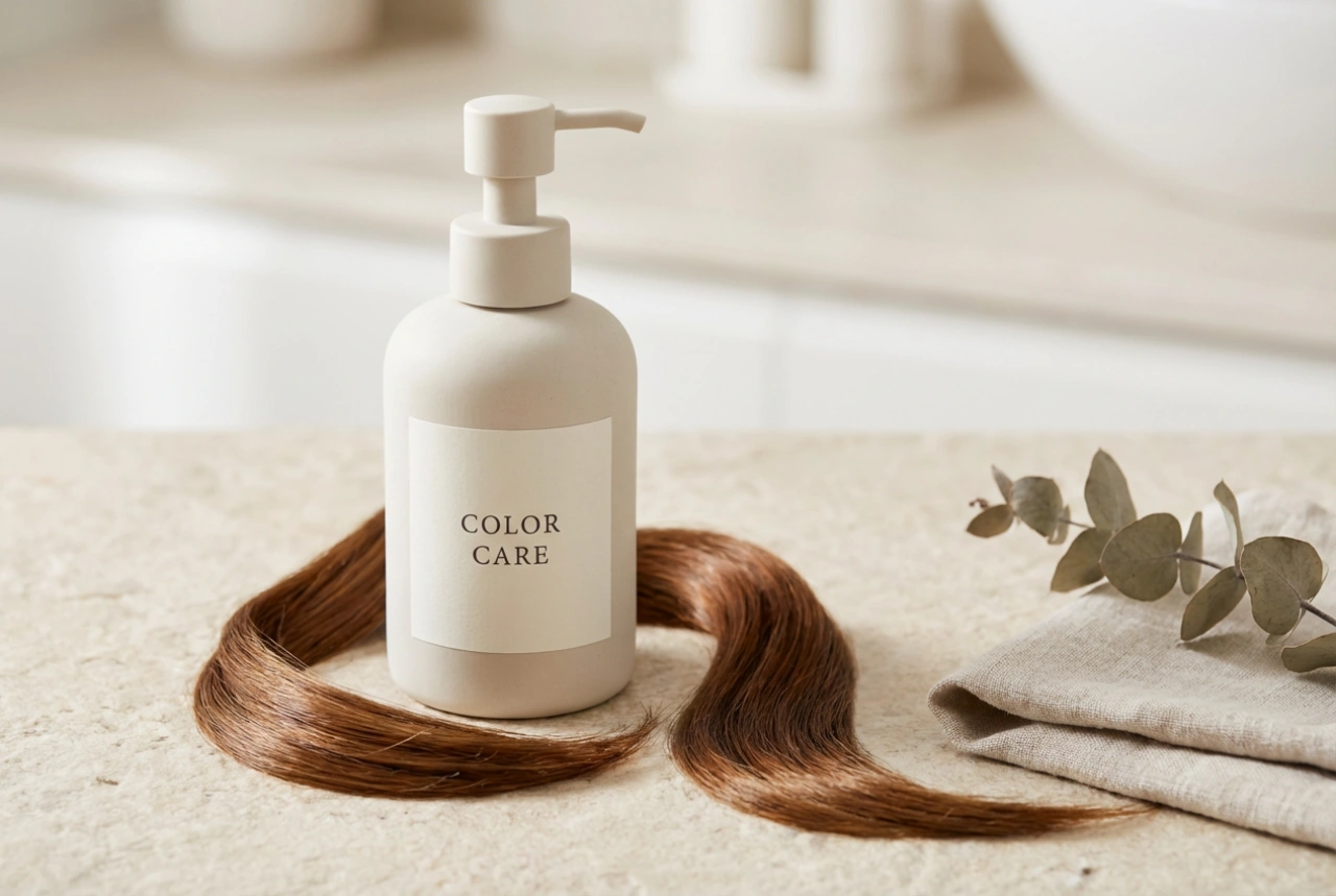 Thuisverzorging van haarkleur: een goede shampoo voor gekleurd haar