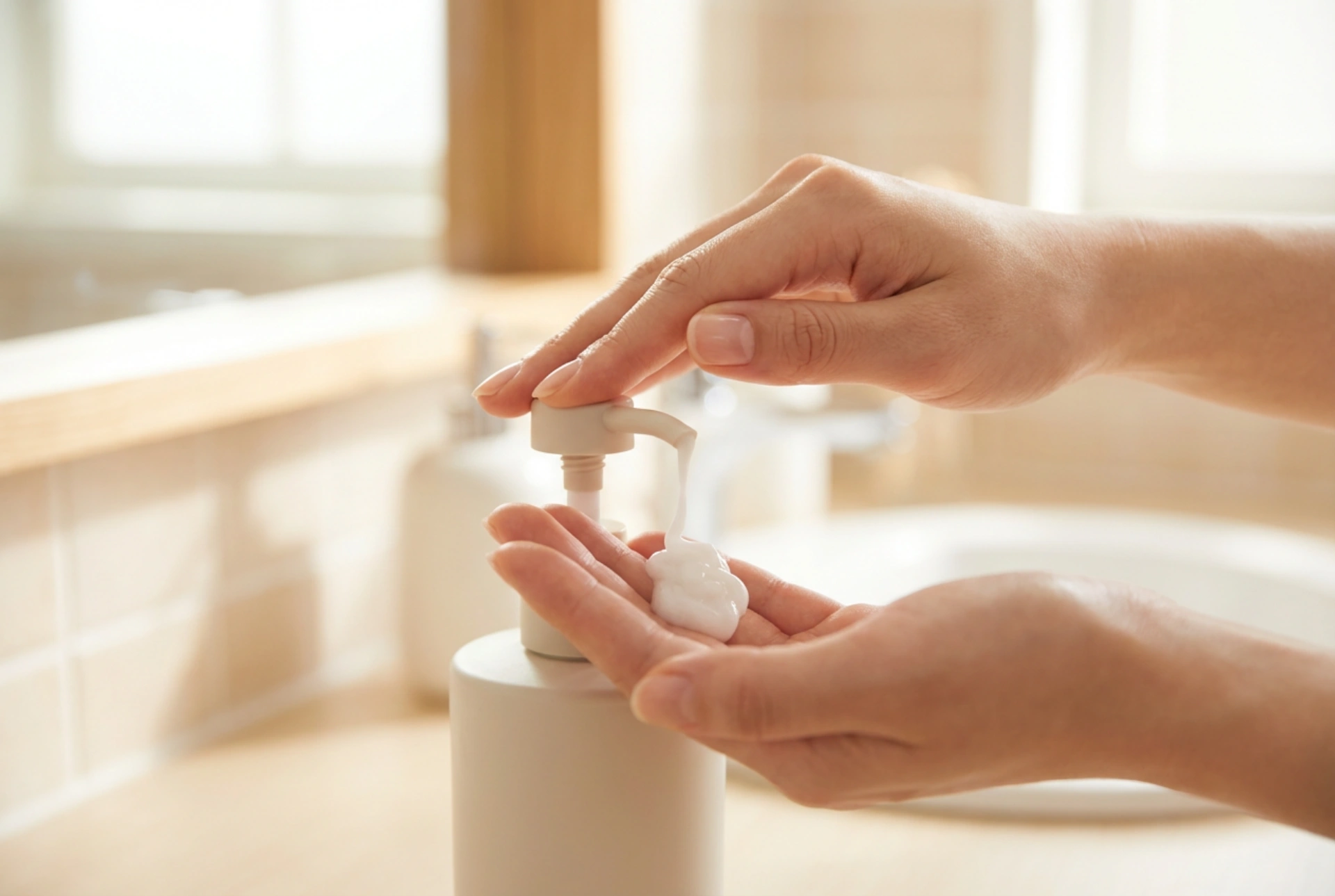 Milde reiniging: shampoo voor een gevoelige hoofdhuid zonder irritatie
