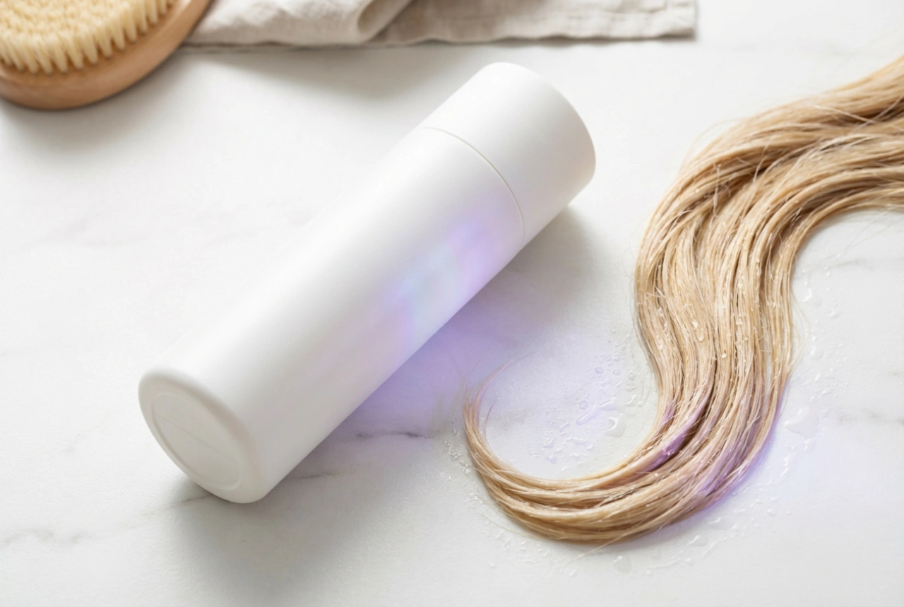 Glansbescherming: shampoo voor ontkleurd haar en koele tinten
