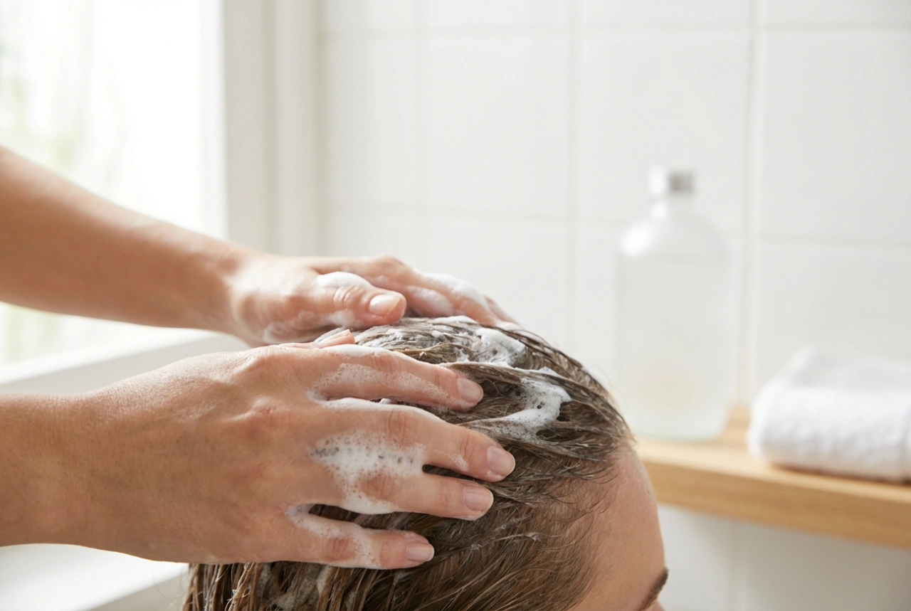 Diepgaande reiniging: zuiverende shampoo voor de hoofdhuid stap voor stap