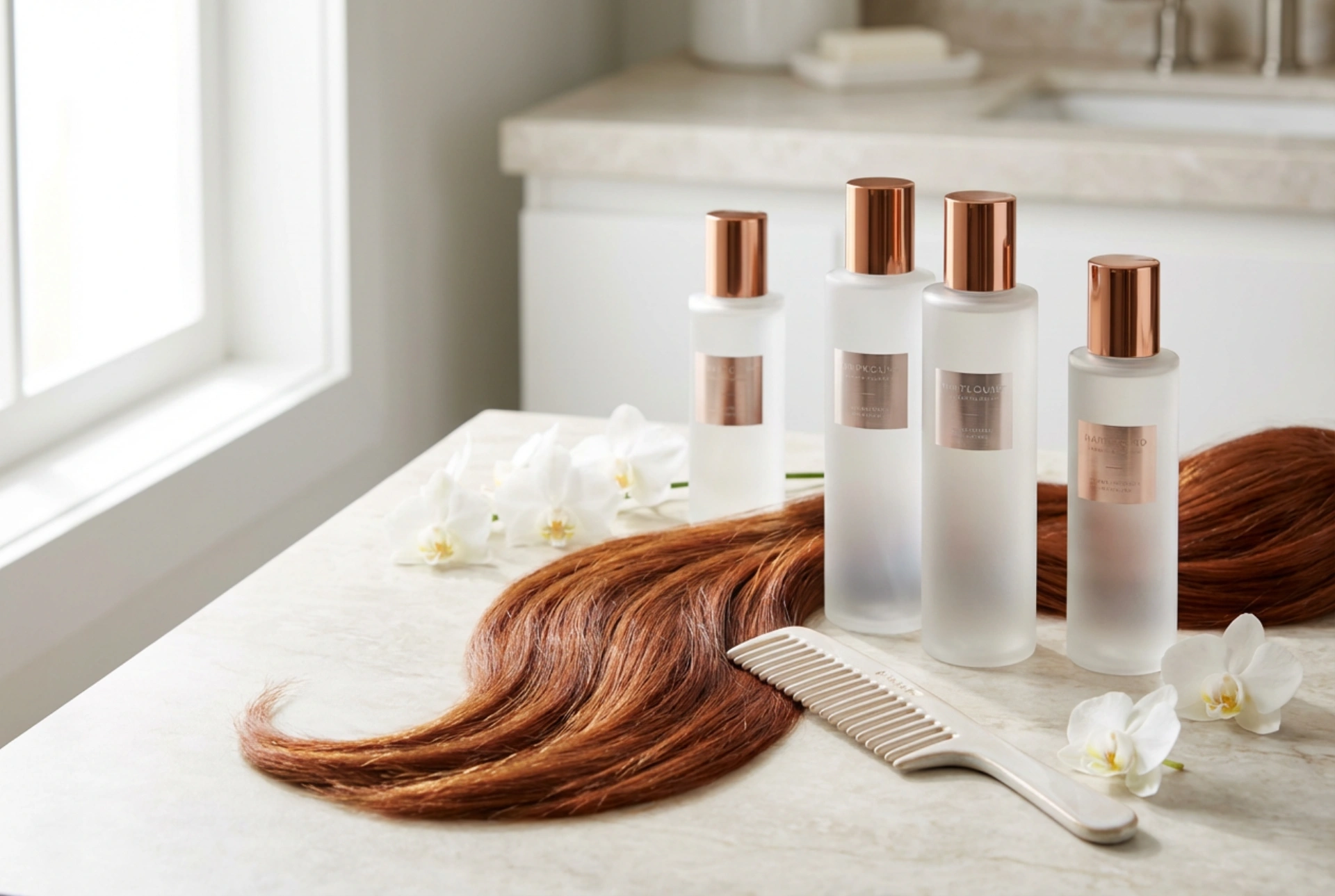 Koperkleur beschermen: shampoo voor rood haar en glansverzorging