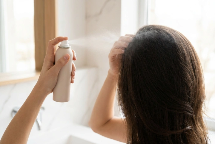 Droogshampoo gebruiken zonder witte waas: tips voor een frisse look
