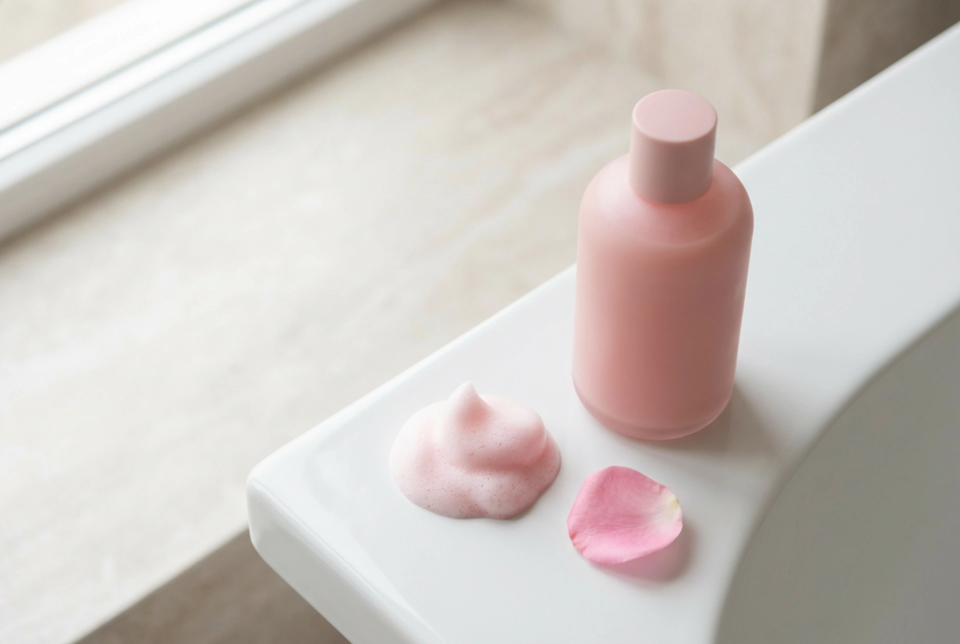 Roze shampoo: wat zit er meestal achter de naam en hoe je hem kiest