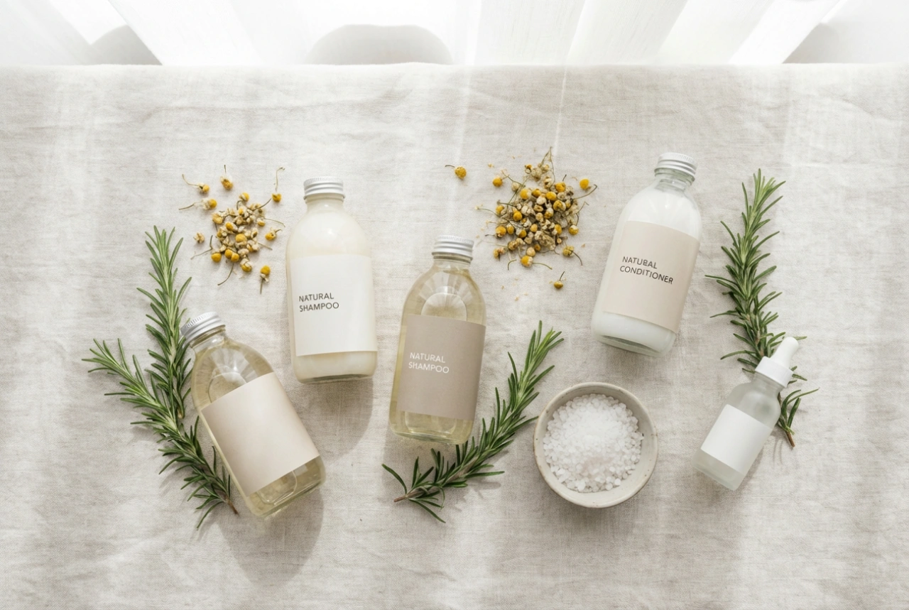 Natuurlijke shampoo 'zonder chemicaliën': ingrediënten kiezen en effectief wassen