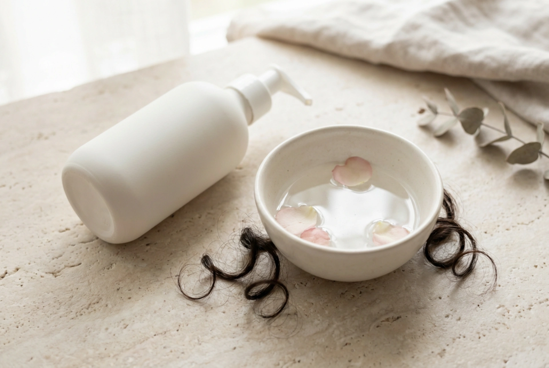 Shampoo voor haar na een permanent: milde reiniging en krulbescherming