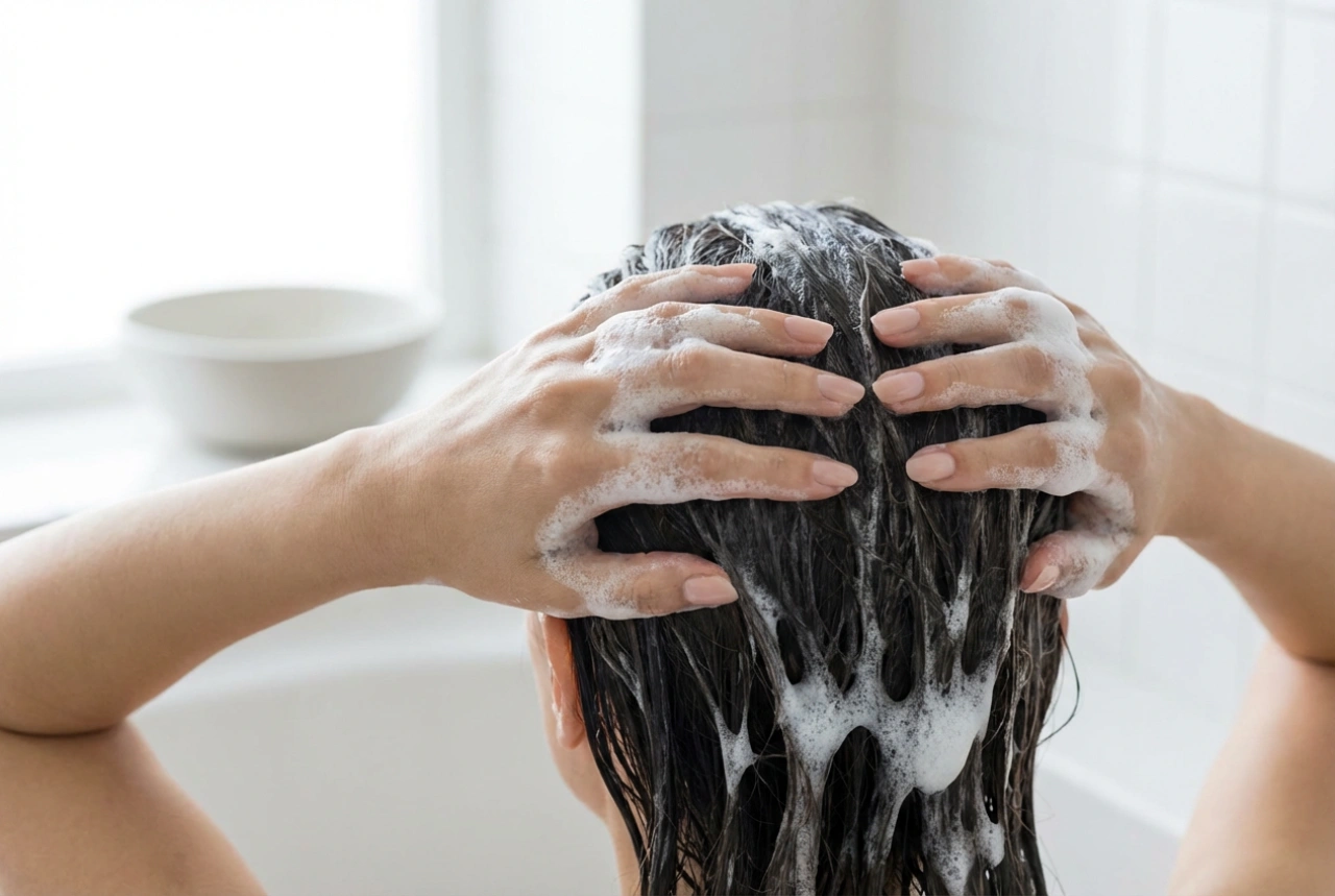 De Japanse haarwasmethode: zacht wassen, opschuimen en spoelen
