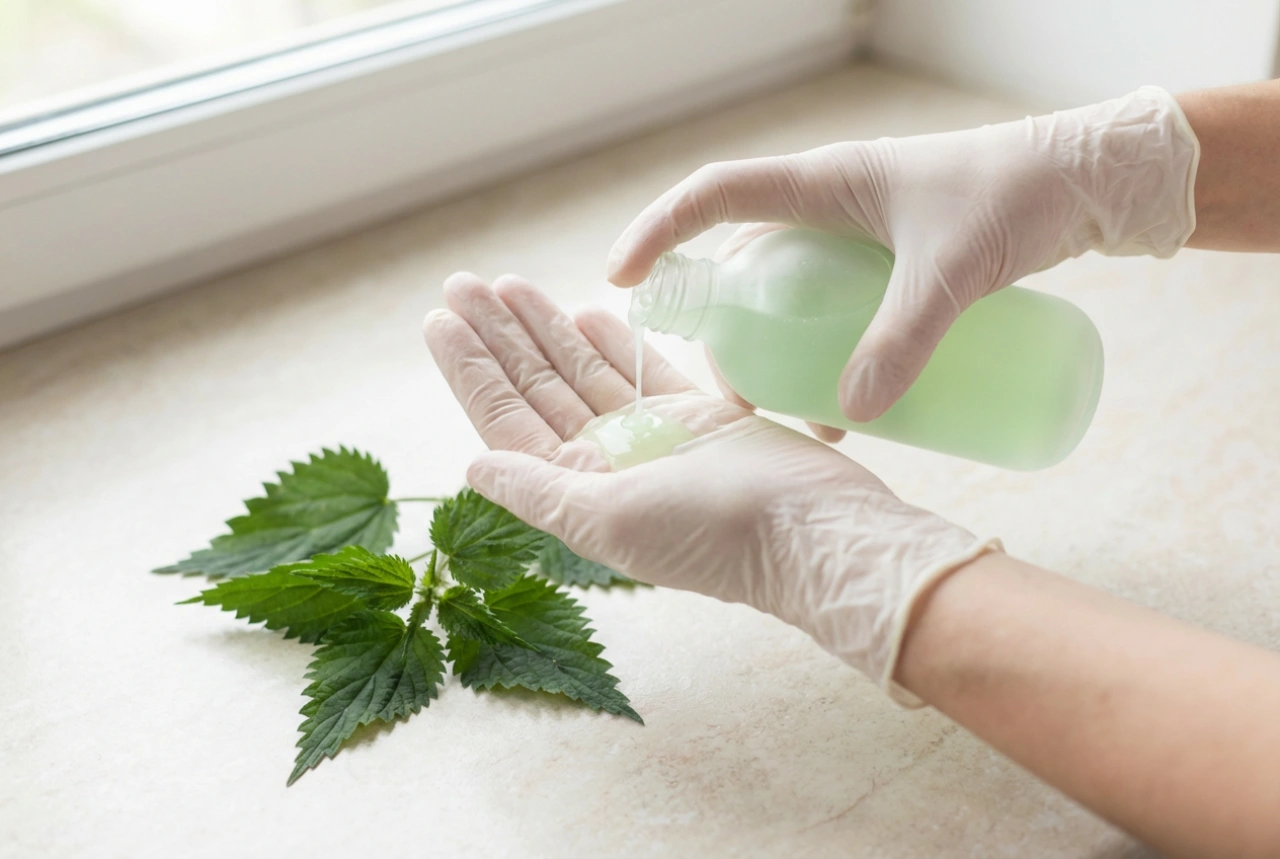 Brandnetelshampoo voor het gezin: lichte reiniging stap voor stap