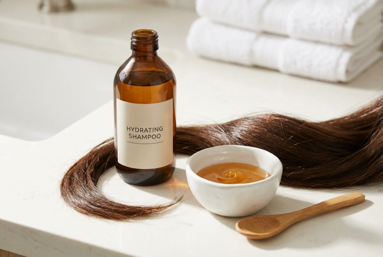 Honingshampoo: hydraterende reiniging en bescherming van de glans