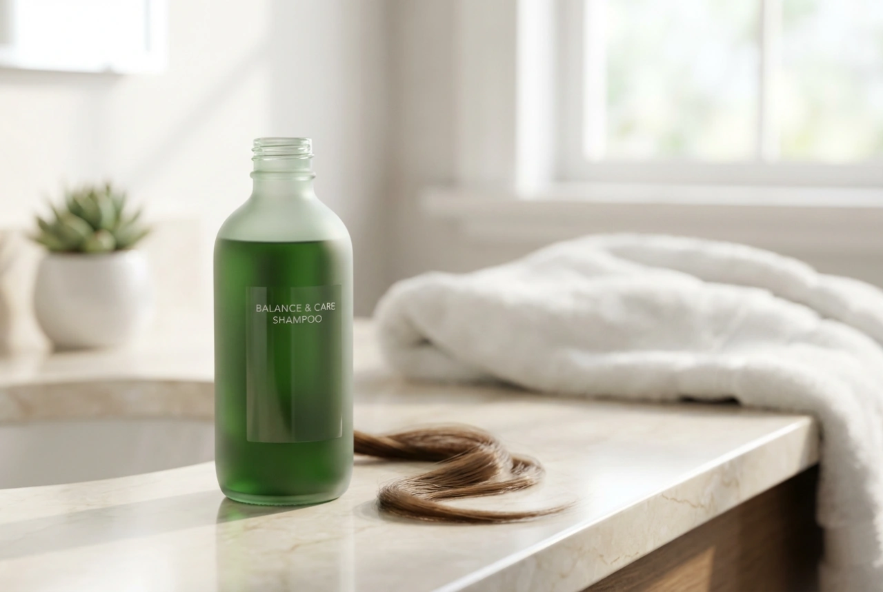 Groene shampoo: neutraliseer rode tinten in je haar