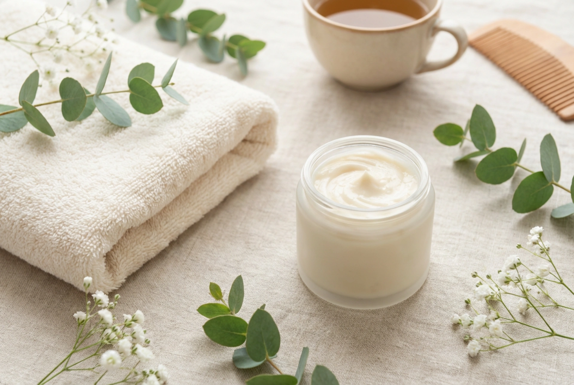 Wellness haarmasker: thuisritueel, applicatie en inwerkingstijd