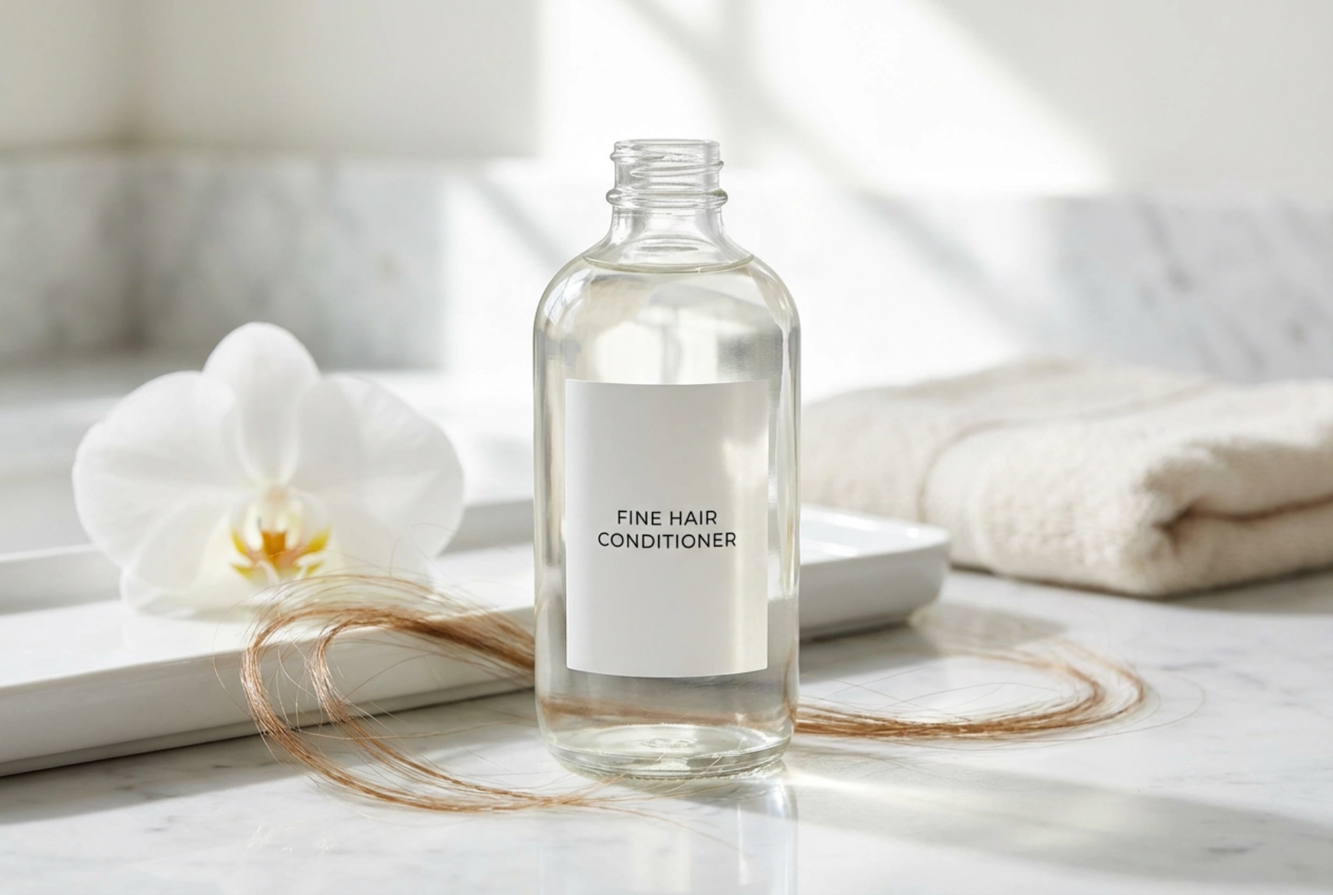 Conditioner voor fijn haar: lichte verzorging zonder volumeverlies