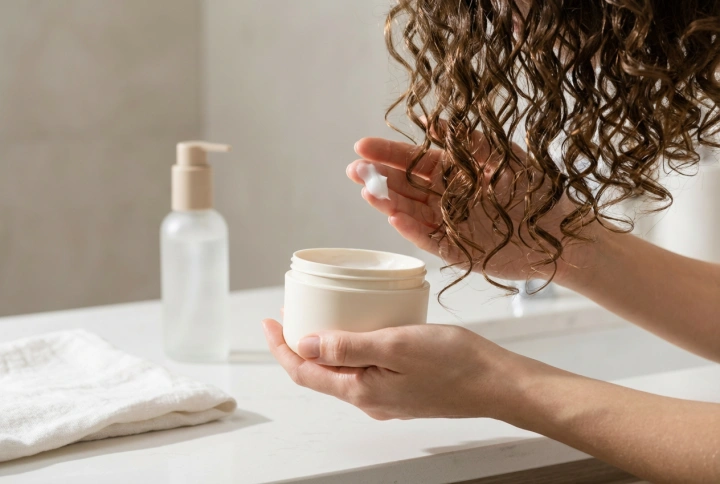 Leave-in conditioner voor krullend haar: de LOC/LOG-applicatiemethode