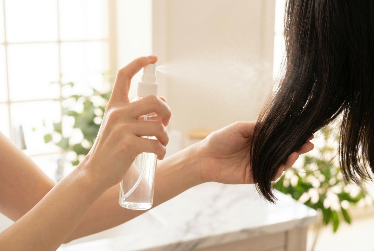 Leave-in conditioner spray: toepassing, hoe te kiezen en de effecten