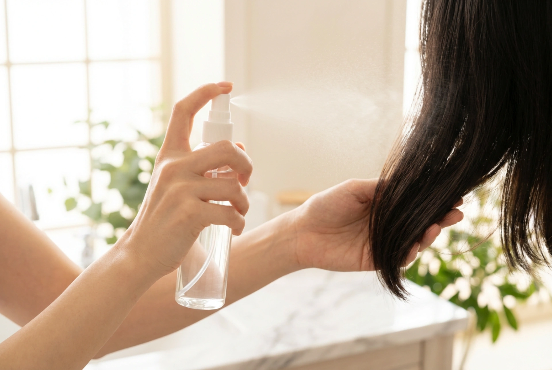 Leave-in conditioner spray: toepassing, hoe te kiezen en de effecten