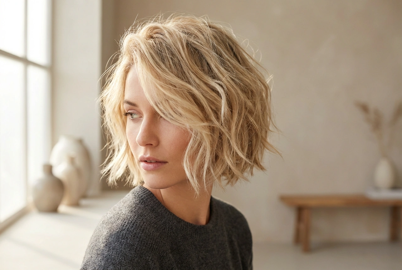French crop kapsel: textuur, volume en een matte afwerking