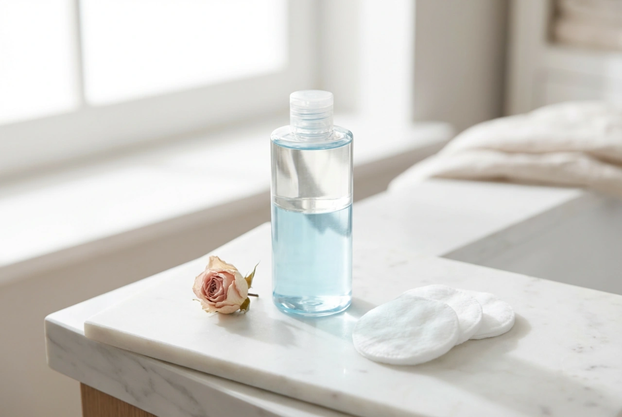 Tweefasen micellair water: wanneer te gebruiken en hoe toe te passen