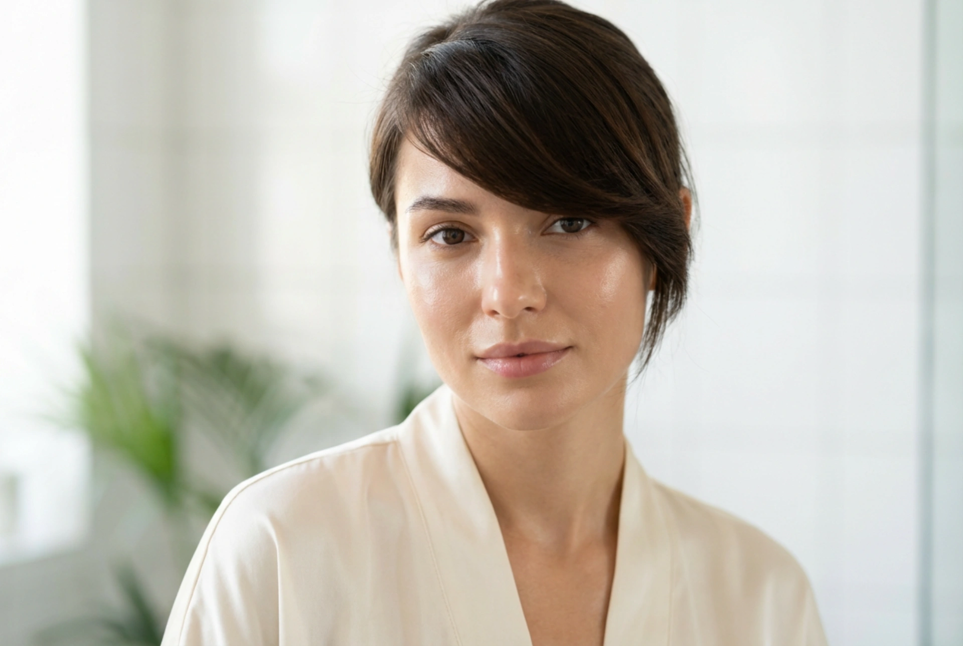 De asymmetrische pony: de juiste vorm kiezen en dagelijks stylen