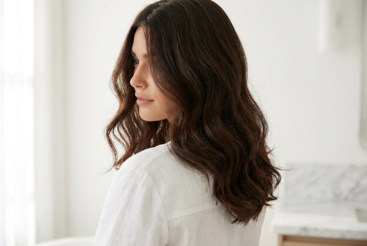Kapsels voor brunettes: vorm, glans en volume zonder verzwaring