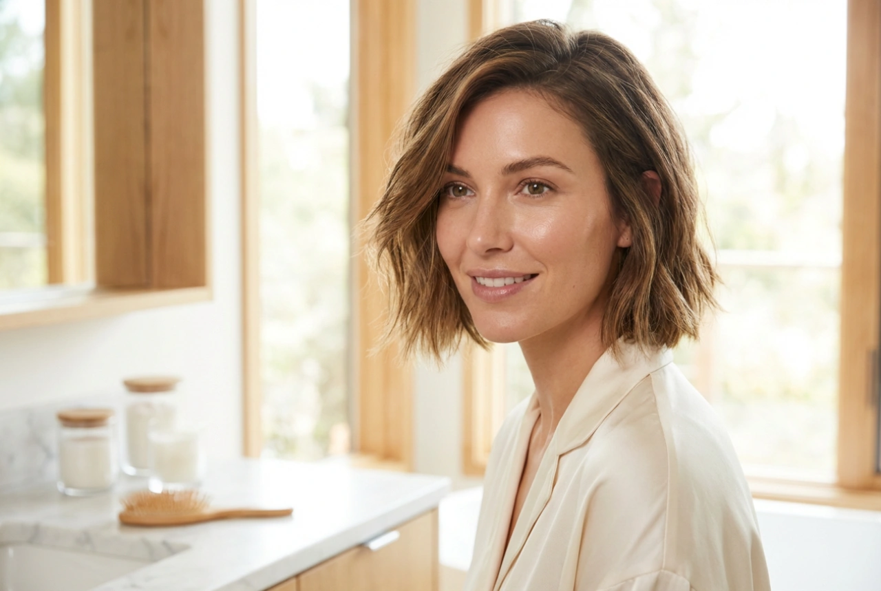 Dameskapsel tot de kin: hoe draag je een bob tot de kinlijn en voeg je volume toe