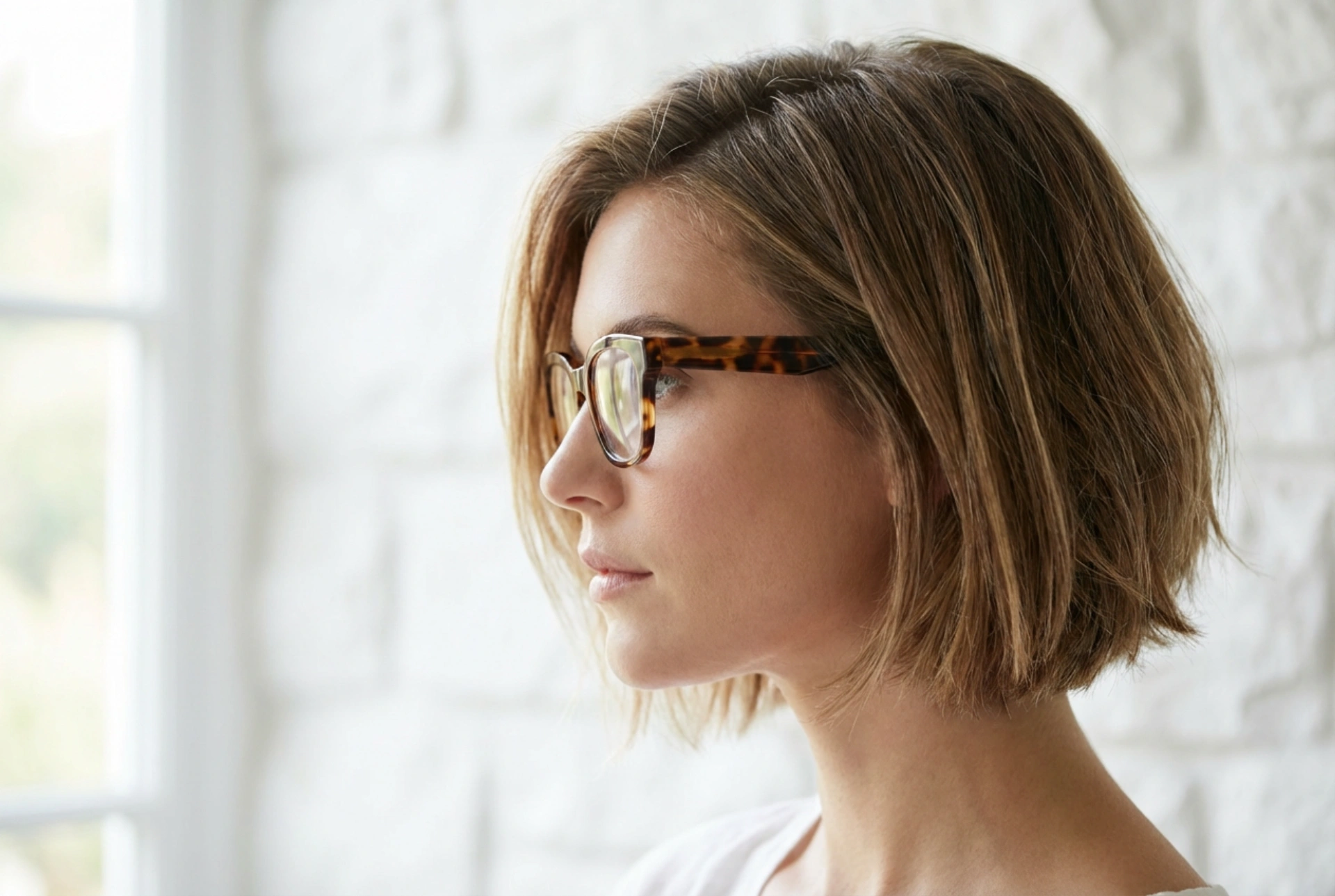 Kapsel voor een bril: hoe je montuur, snit en styling op elkaar afstemt