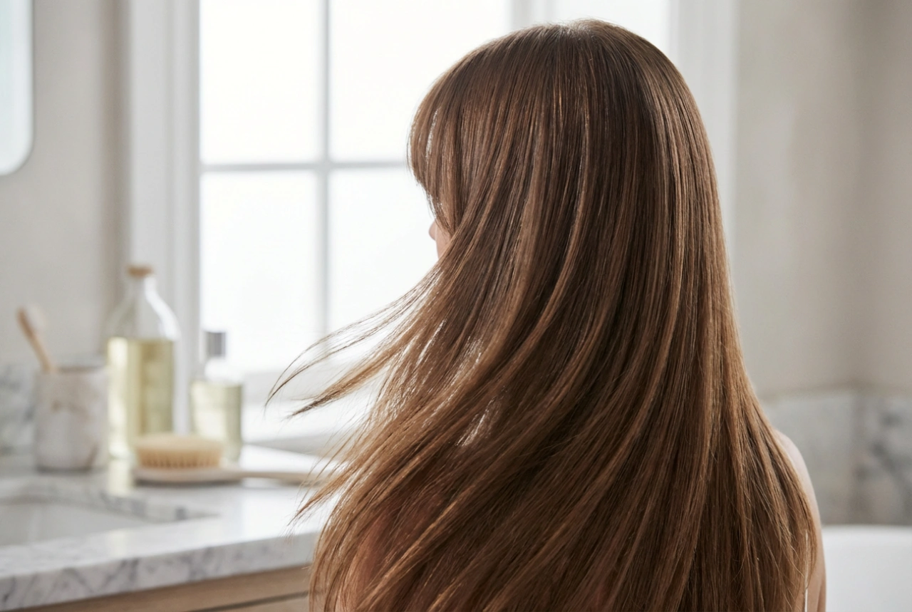 Kapsels voor lang haar met een pony: snit, drogen en fixeren