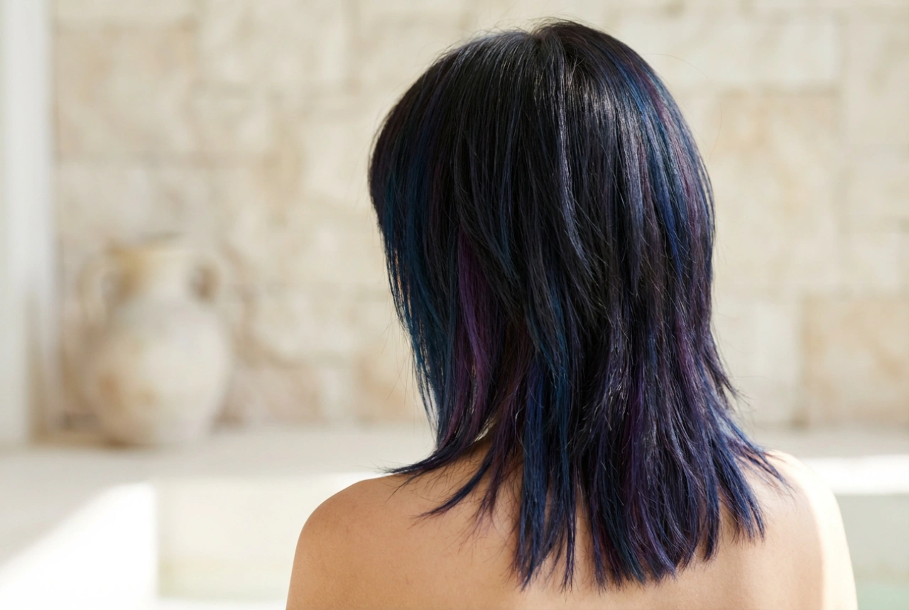 Emo kapsel voor dames: gelaagde snit, styling en kleurverzorging