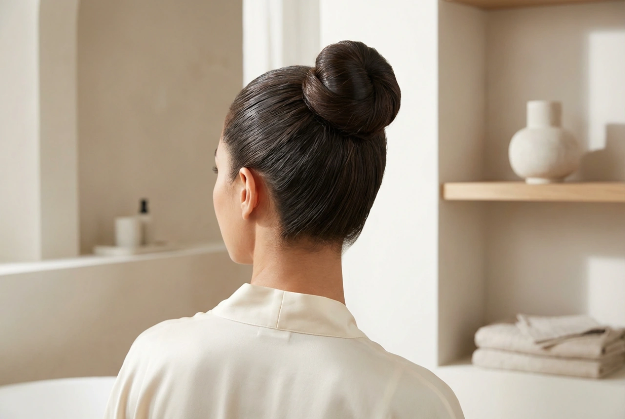 De samurai knot stap voor stap: een vrouwelijk kapsel