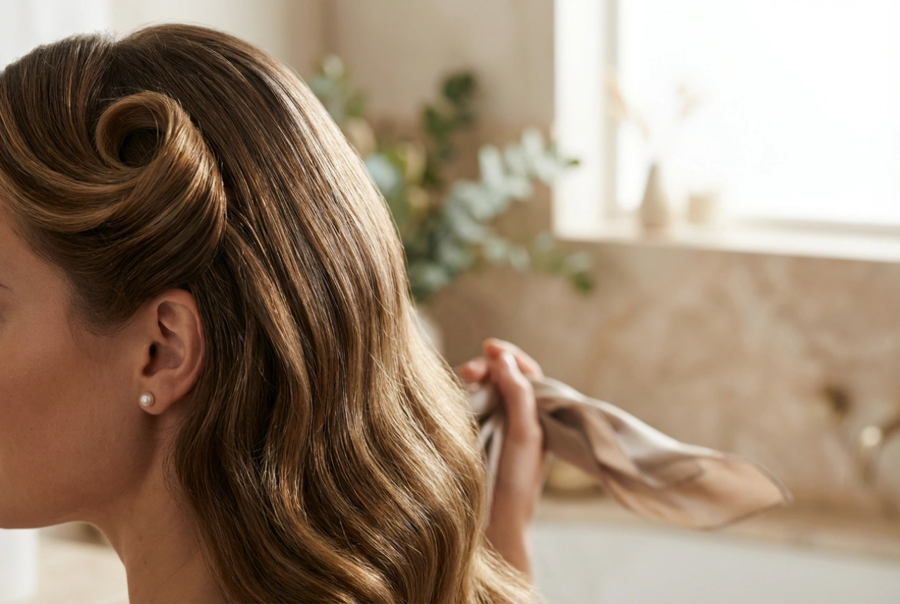 Retro kapsels: Hollywoodgolven, victory rolls en een schitterende glans