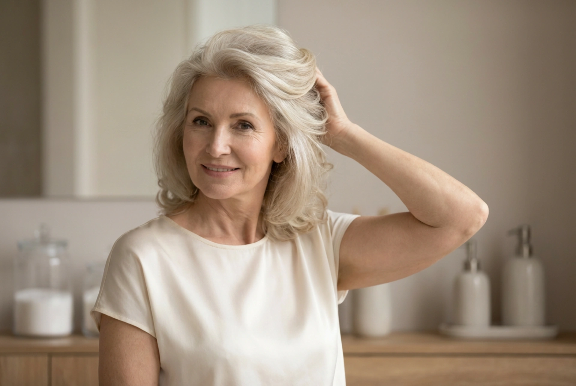 Kapsels voor vrouwen boven de zestig: makkelijke styling en verzorging voor volume