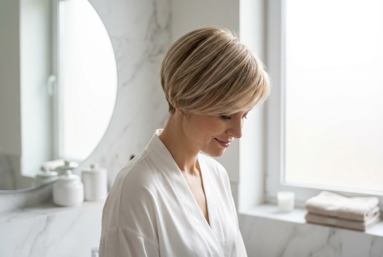 Korte bowl cuts voor dames: zachte afwerking en volume