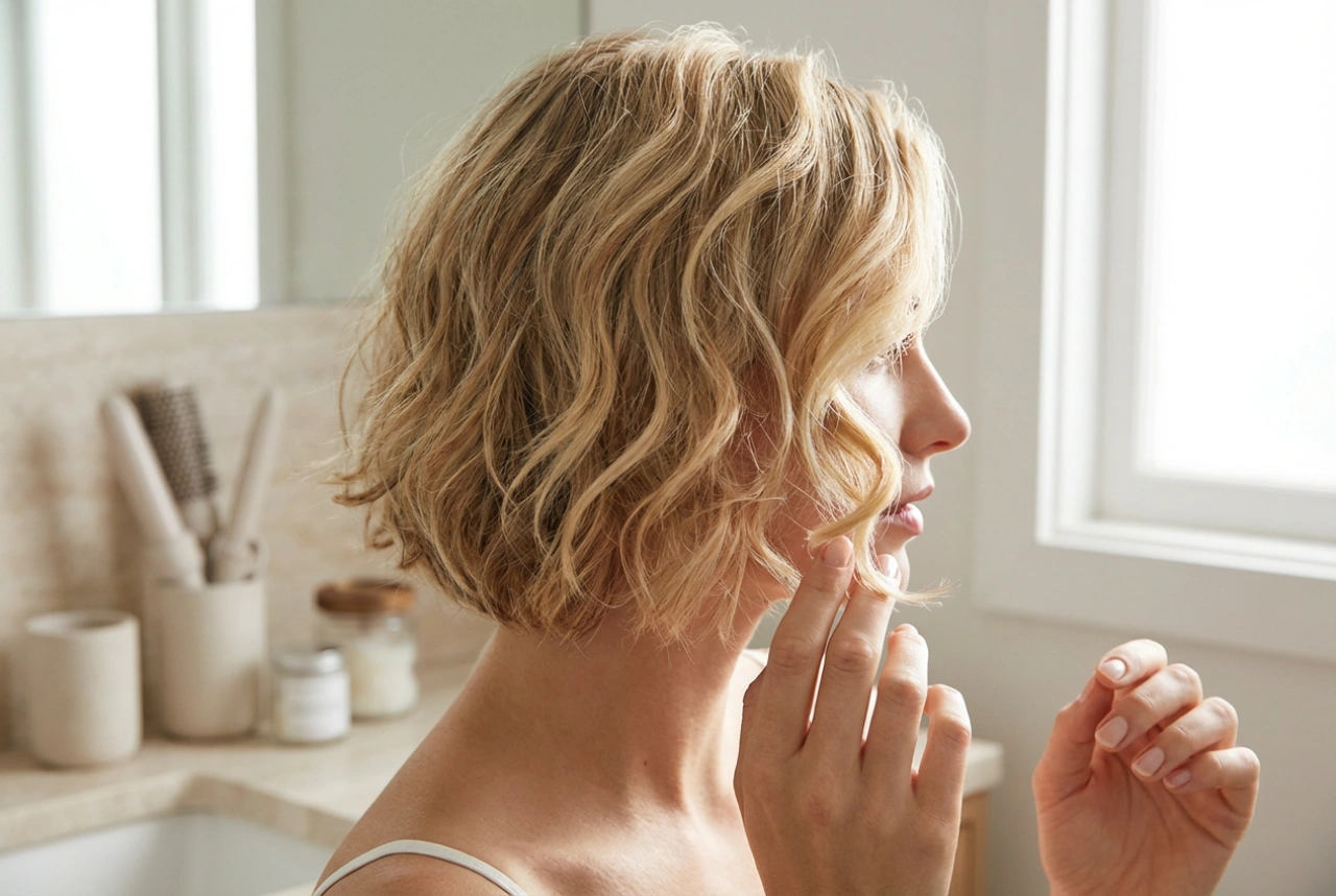 Kort golvend haar: een stap-voor-stap gids voor een langhoudende look