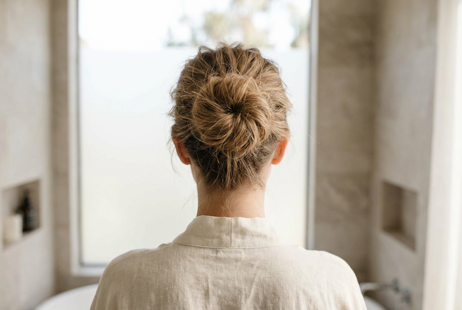 Een losse knot voor dun haar: volume zonder touperen en een langhoudend kapsel