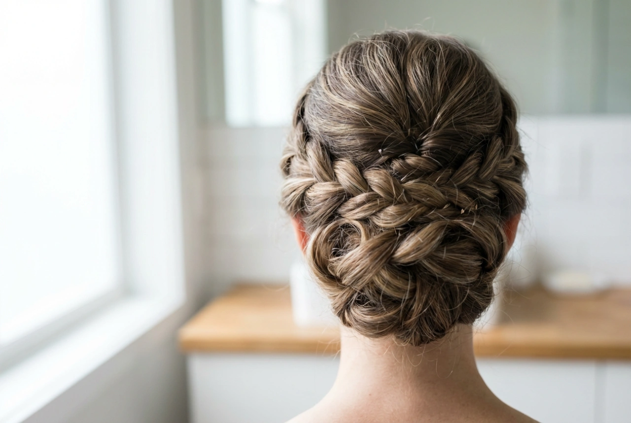 Damesopsteekkapsels voor elke haarlengte: elegante knot, losse twist en vlechten