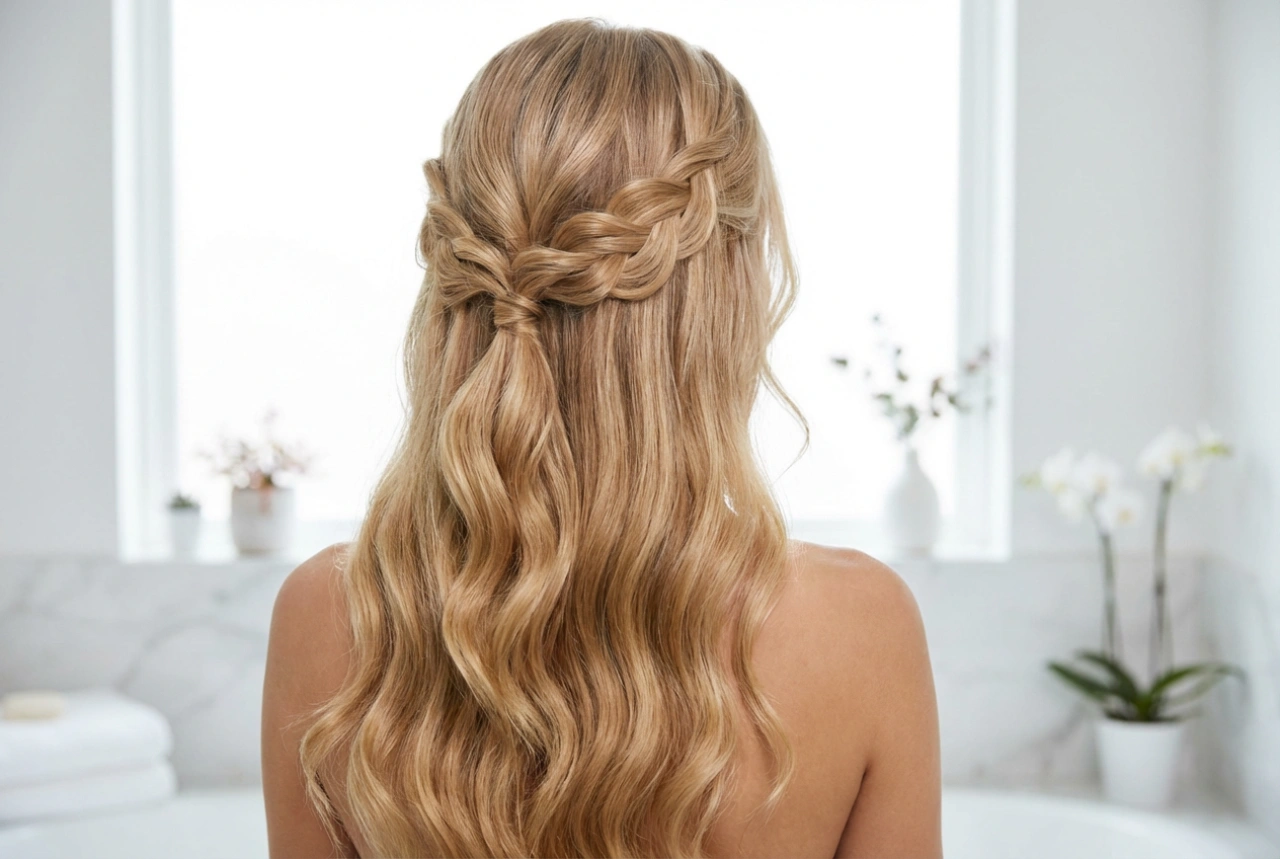 Opsteekkapsels voor lang haar: snelle knotjes, vlechten en stijlvolle half-opgestoken looks
