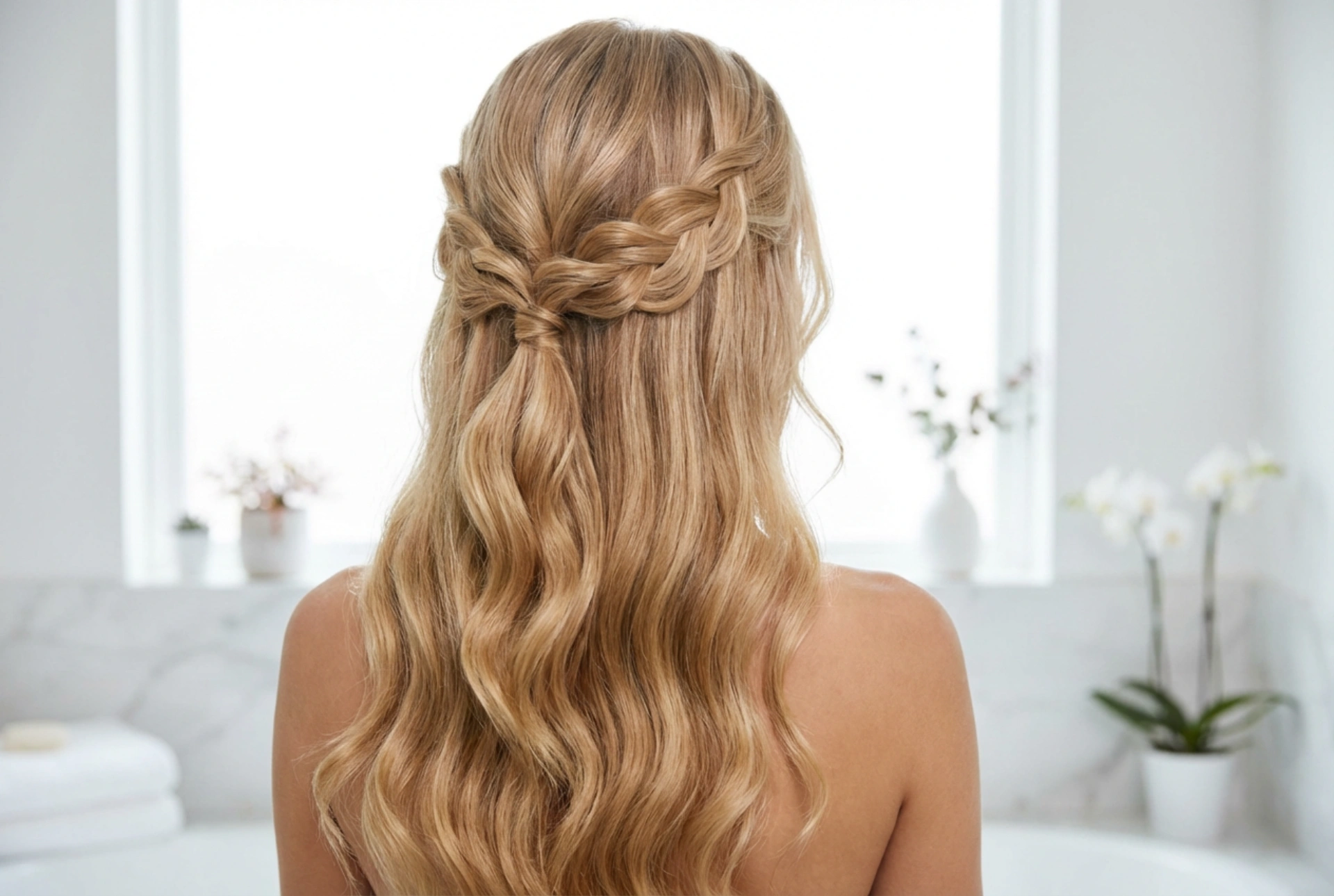 Opsteekkapsels voor lang haar: snelle knotjes, vlechten en stijlvolle half-opgestoken looks