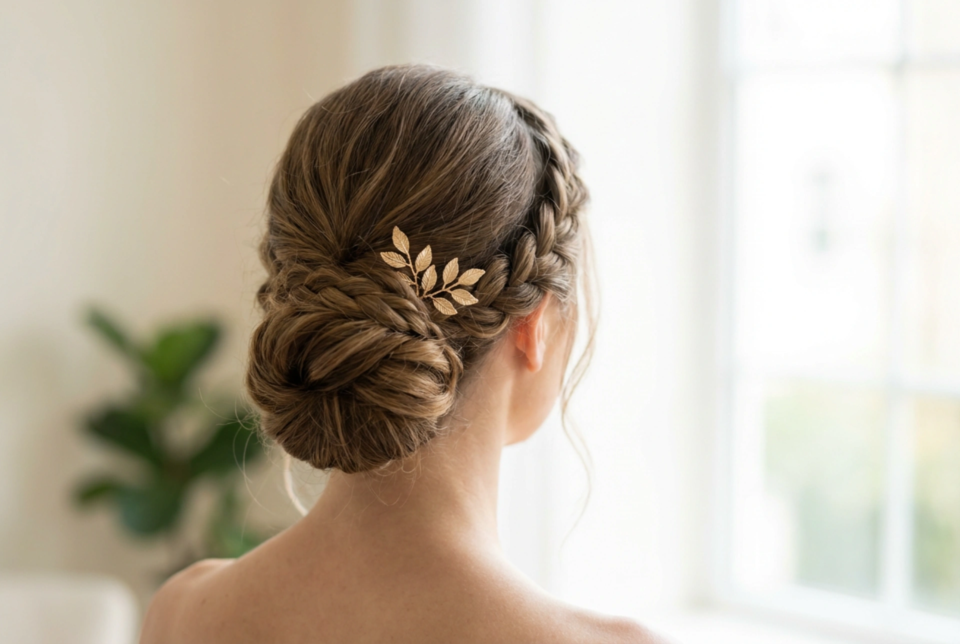 Opgestoken kapsels voor een bruiloft: elegante knotten, vlechten en accessoires